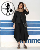 ست کت و اُورال زنانه مدل سوشیا