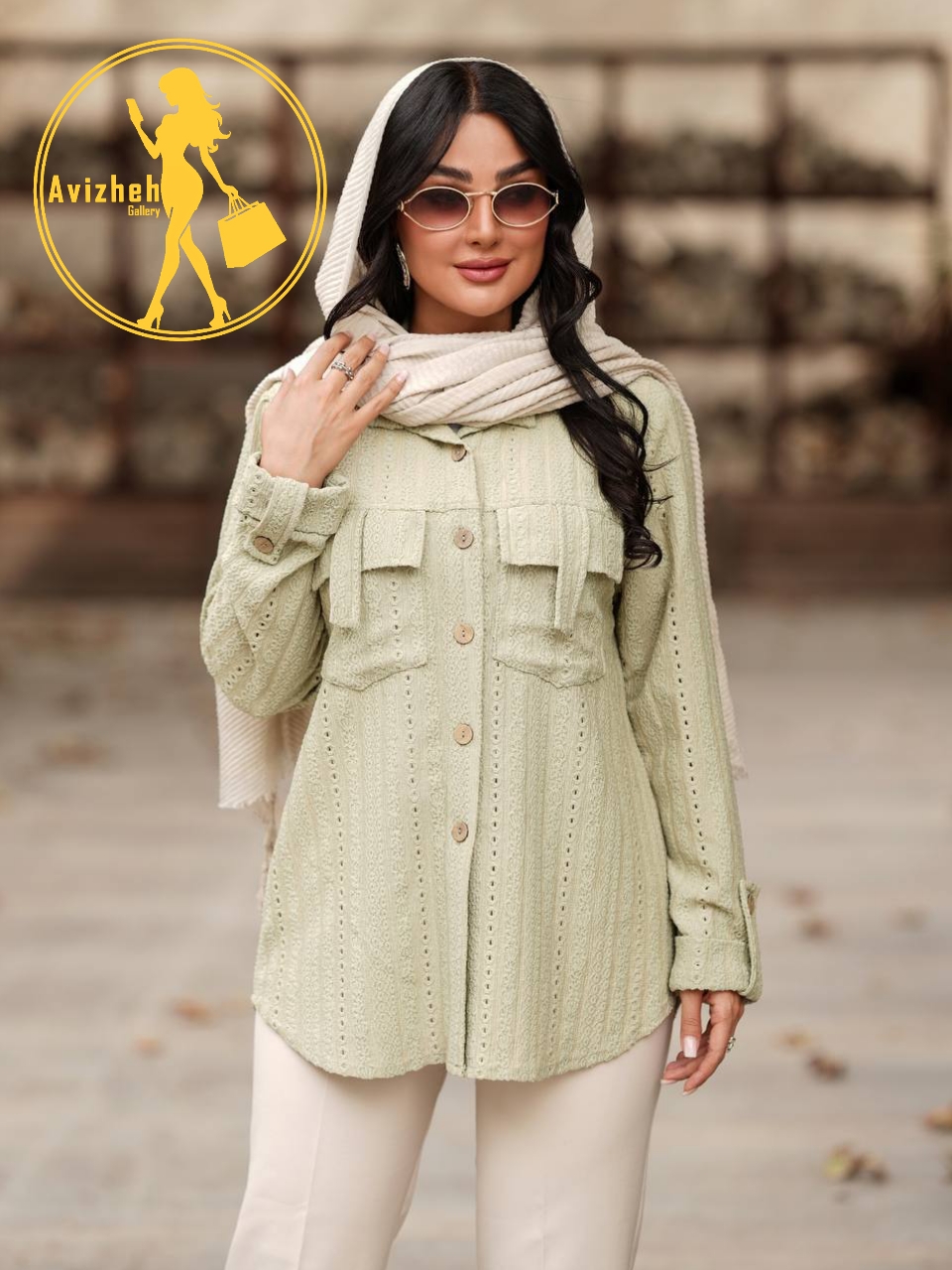 شومیز کوتاه زنانه مدل ماهرخ