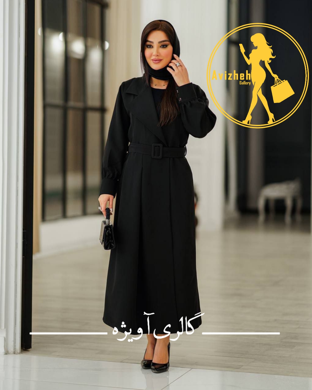 مانتو بلند زنانه مدل پرنسس جنس مازراتی