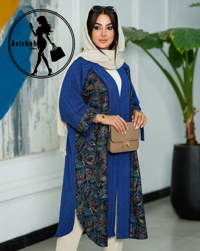 مانتو زنانه یقه هفتی