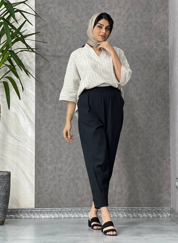 شلوار لینن زنانه