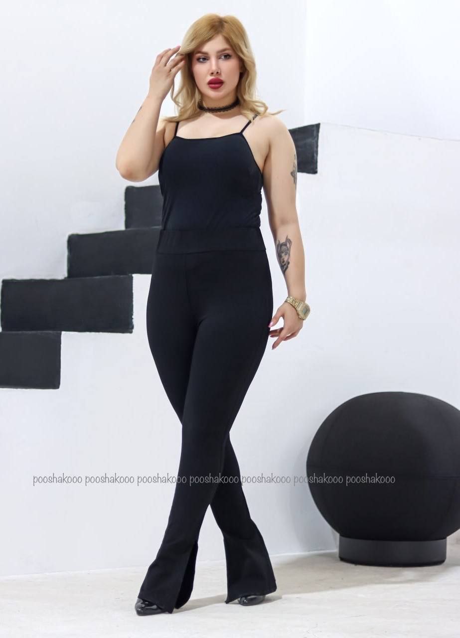 لگ زنانه مدل چاکدار جنس پنبه لاکرا
