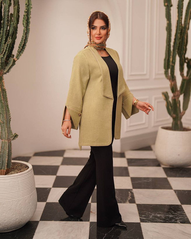 کت شانتون زنانه مدل لاله