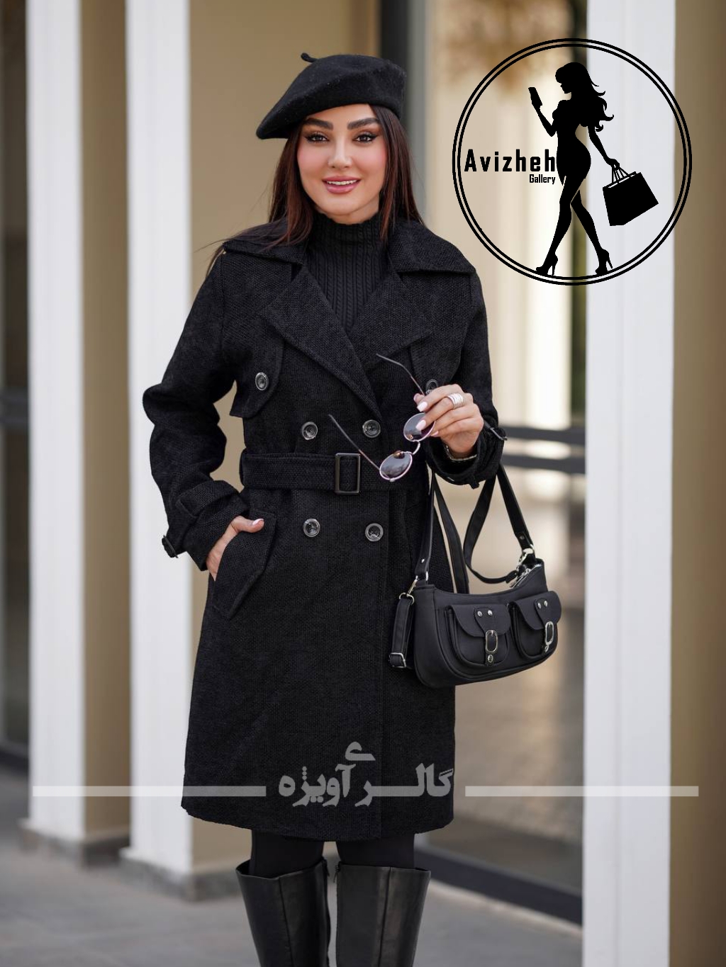 کت یقه انگلیسی زنانه مدل آیدا جنس مخمل جودون