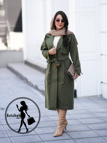 ترنچ کت بارانی زنانه