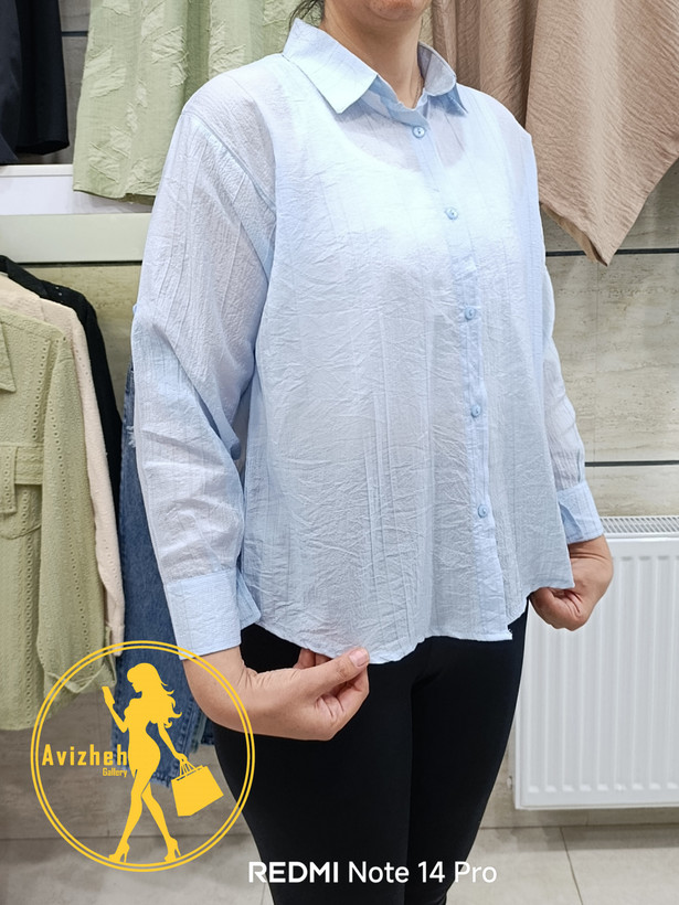 شومیز کراپ نگینی