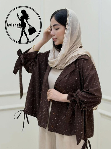 شومیز آستین پاپیون