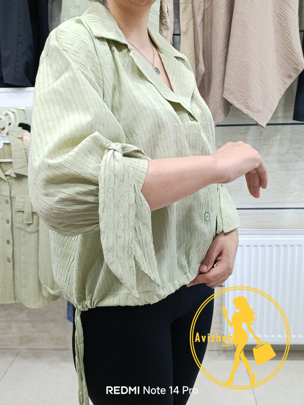 شومیز آستین پاپیون زنانه