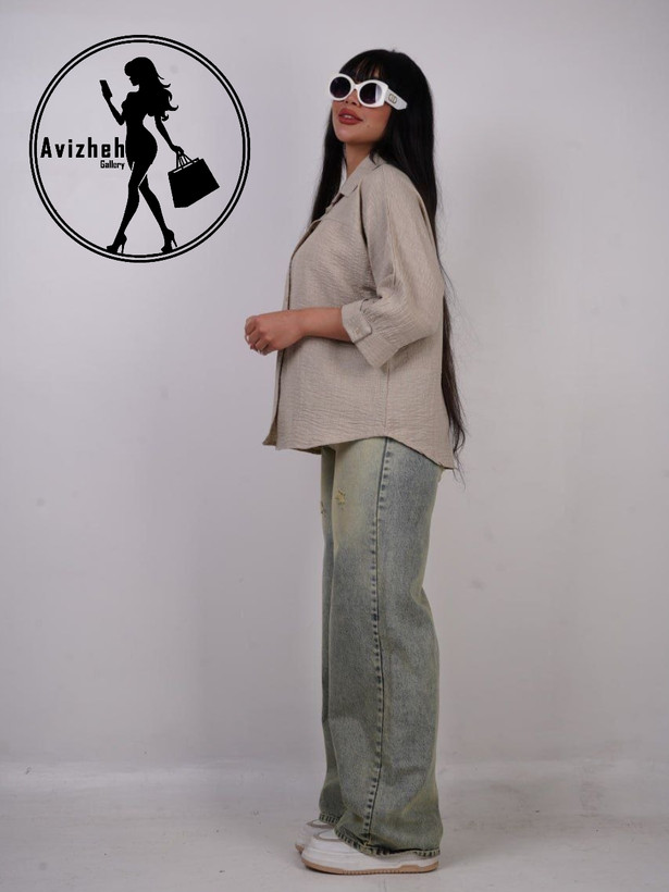 شومیز آستین سه ربع زنانه