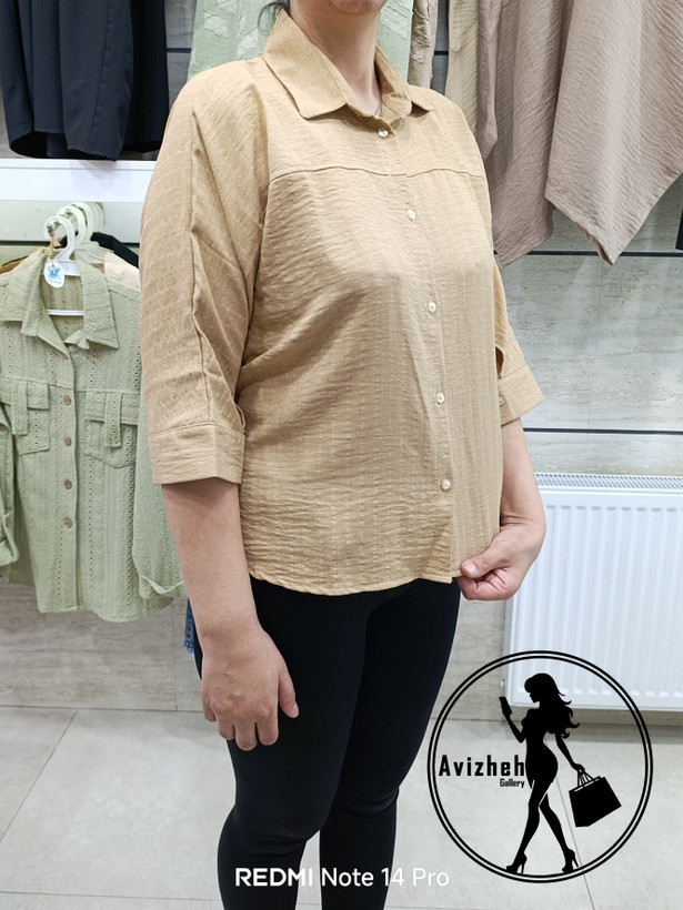 شومیز آستین سه ربع زنانه