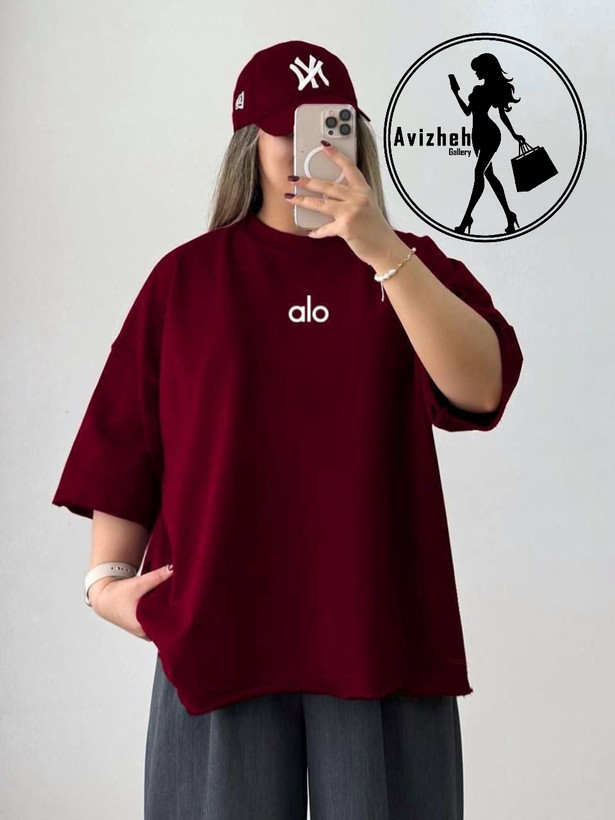تیشرت باکسی alo زنانه