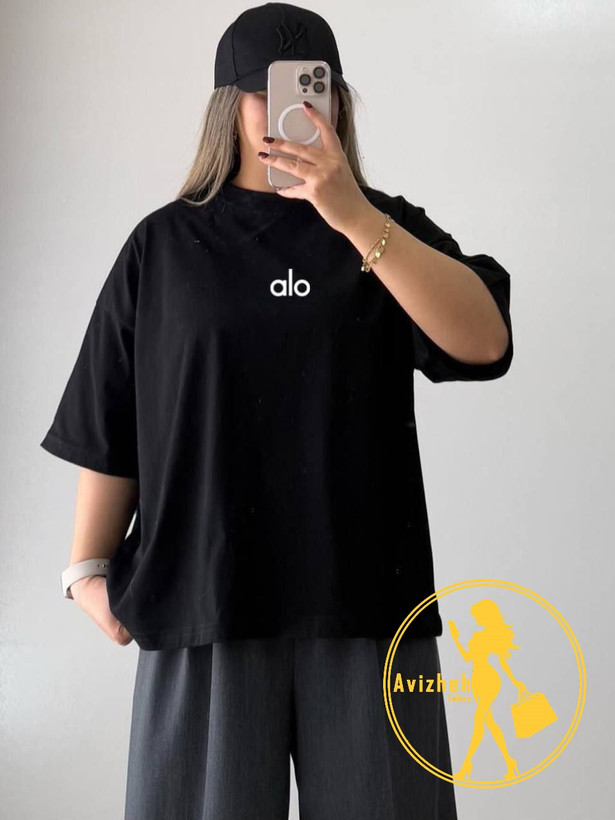 تیشرت باکسی چاپ alo