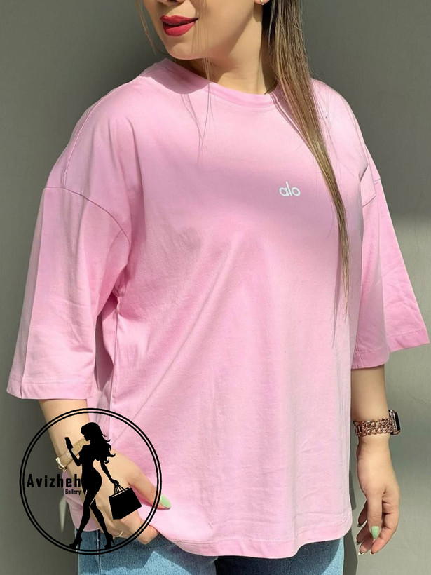 تیشرت باکسی alo رنگی