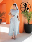 اورال گل دار زنانه