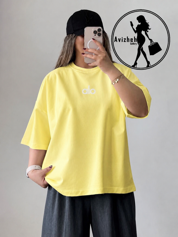 تیشرت alo رنگی زنانه