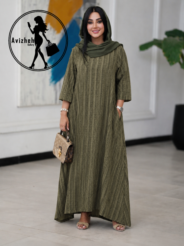 پیراهن ماکسی پایین کلوش زنانه